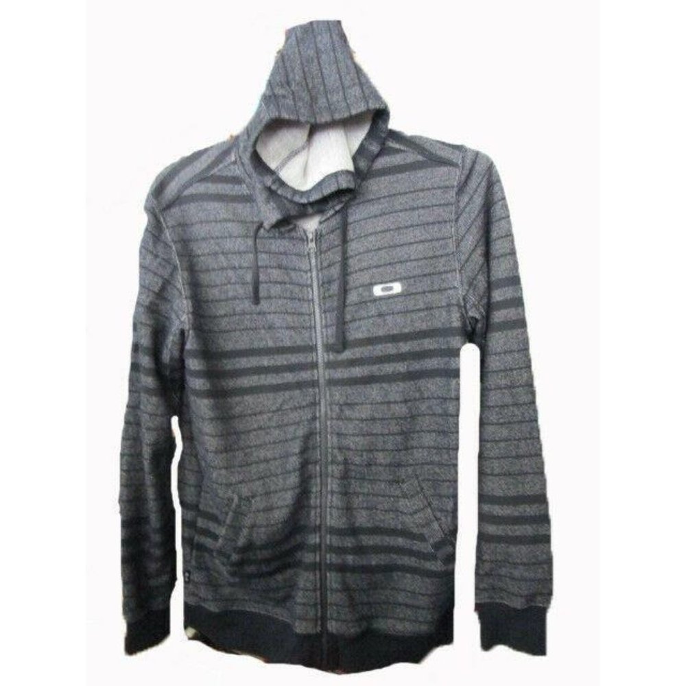 Oakley stripe hooded jacket SIZE SMALL